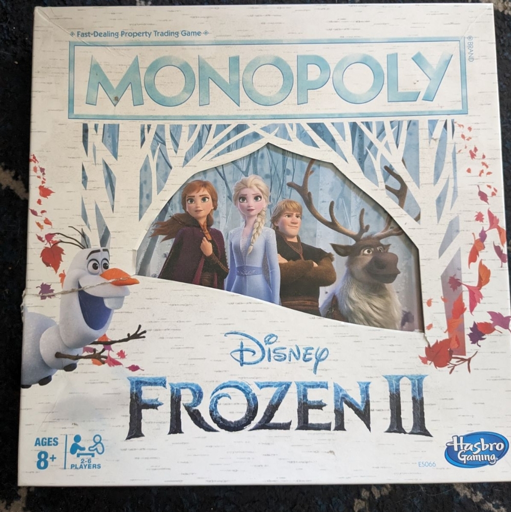 Frozen 2 Monopoly